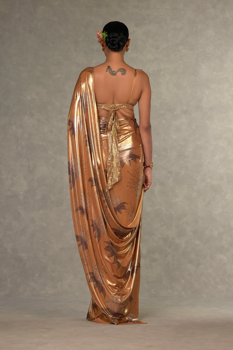 Ochre Masakali Saree