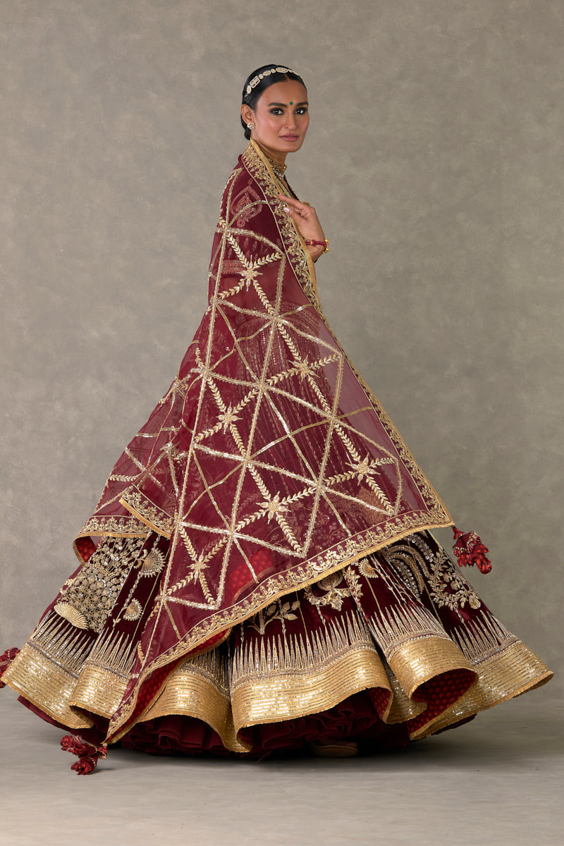 Wine Dil-Chidiya Lehenga