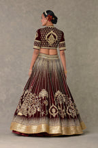 Wine Dil-Chidiya Lehenga