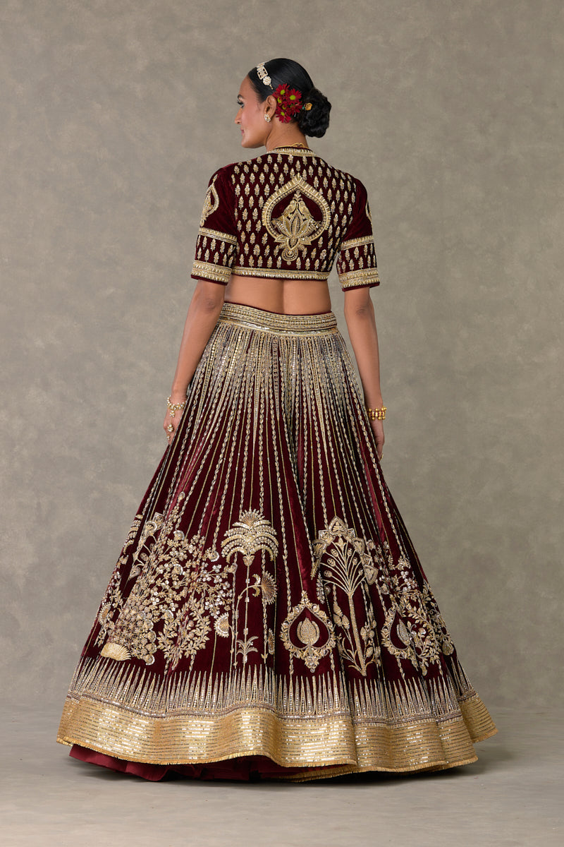 Wine Dil-Chidiya Lehenga