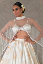 Ivory Nurvi Skirt Set