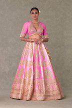 Barfi Pink ‘Paan-Patti’ lehenga