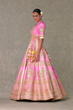 Barfi Pink ‘Paan-Patti’ lehenga