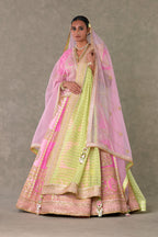 Barfi Pink ‘Paan-Patti’ lehenga