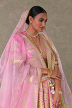 Barfi Pink ‘Paan-Patti’ lehenga