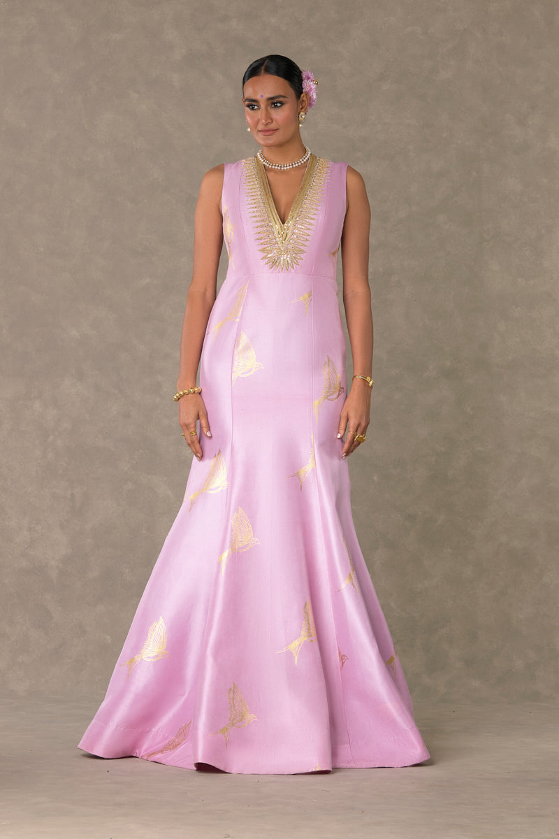 Barfi Pink Son-Chidiya Gown Set