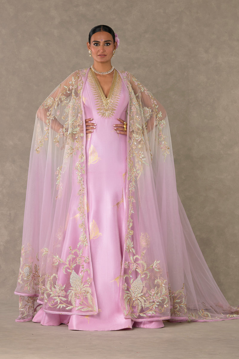 Barfi Pink Son-Chidiya Gown Set