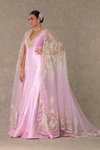 Barfi Pink Son-Chidiya Gown Set