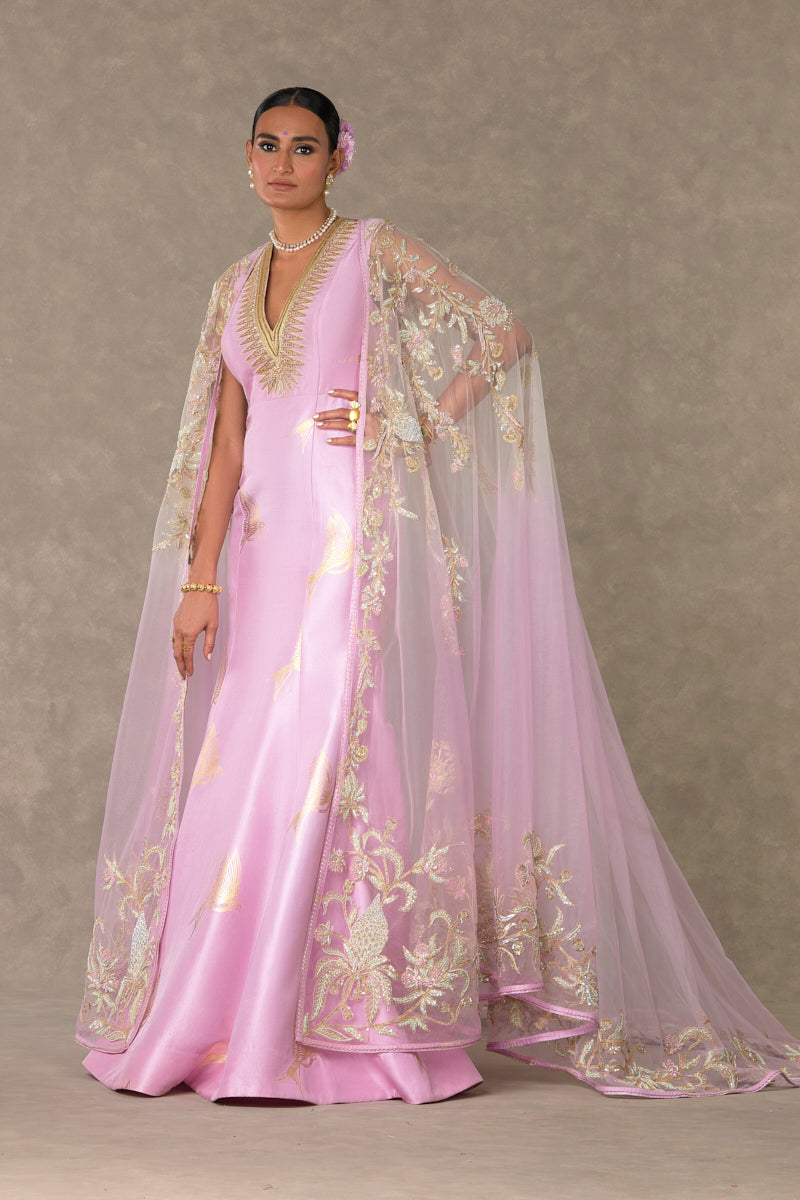 Barfi Pink Son-Chidiya Gown Set