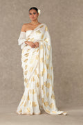 Ivory Gulaab Saree