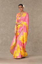 Pink Gulaab Saree