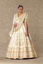 Ivory Neel-Kamal Lehenga Set