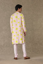 Baby Pink Parijat Kurta Set