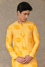 Yellow Gulaab Kurta Set