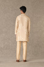 Beige Trikone Kurta