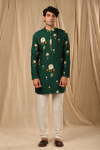 Bottle Green Buttercup Kurta Set