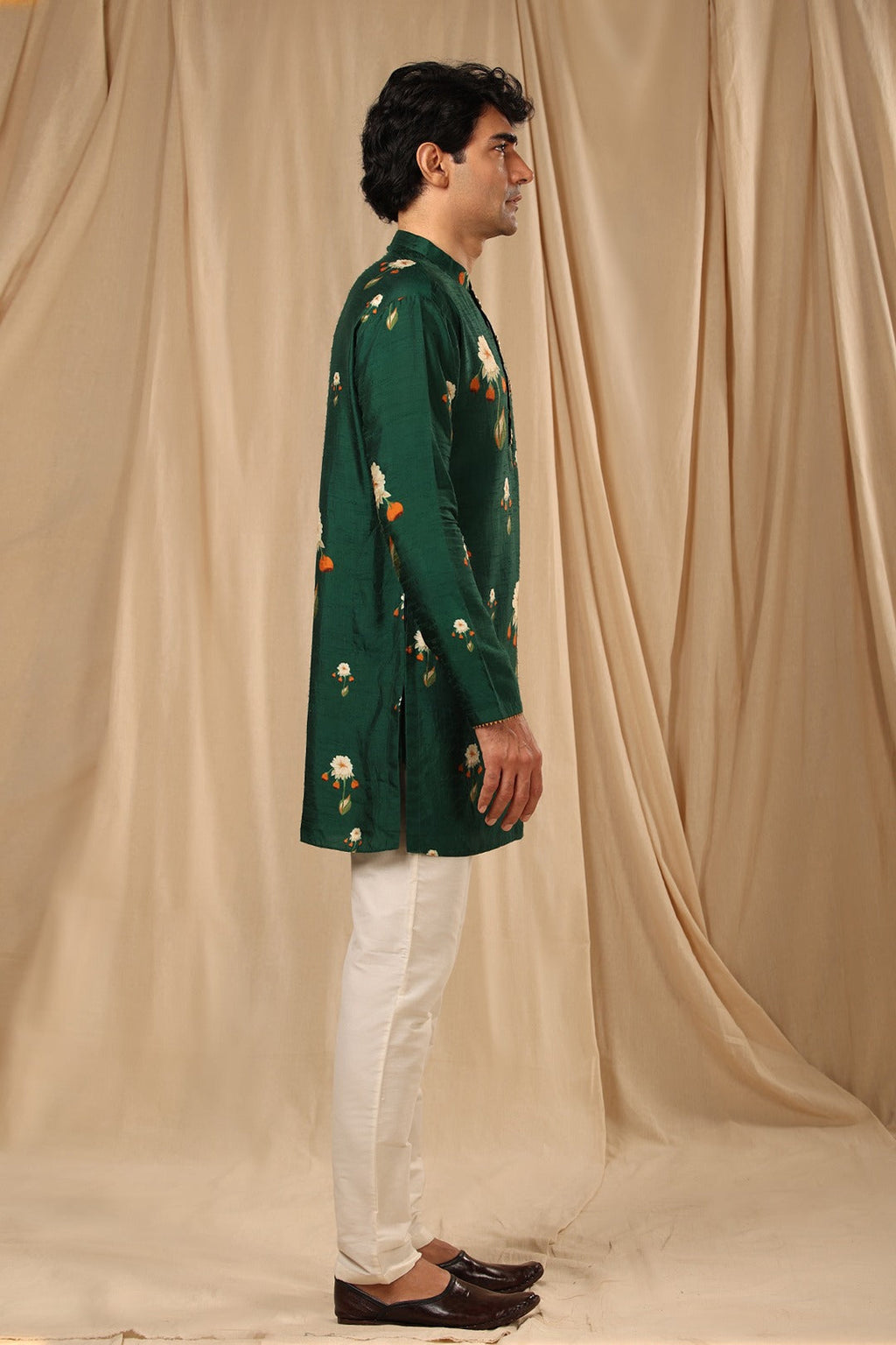 Bottle Green Buttercup Kurta Set