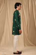 Bottle Green Buttercup Kurta Set