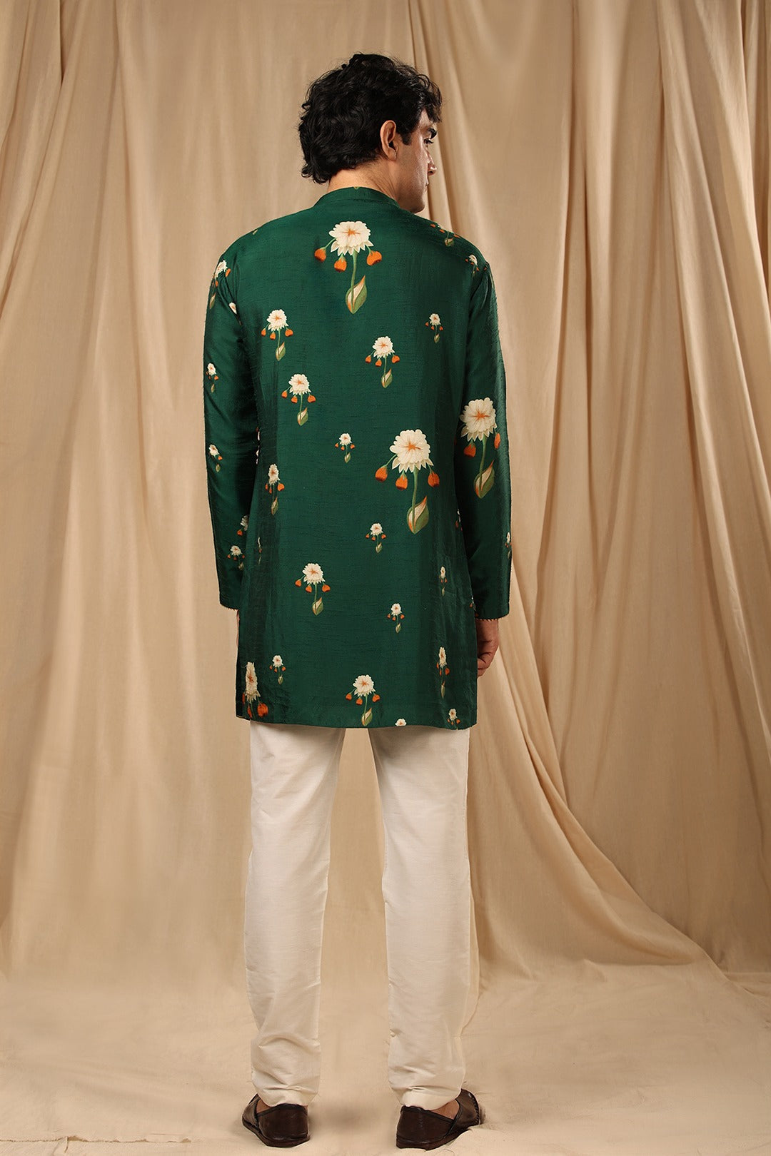 Bottle Green Buttercup Kurta Set