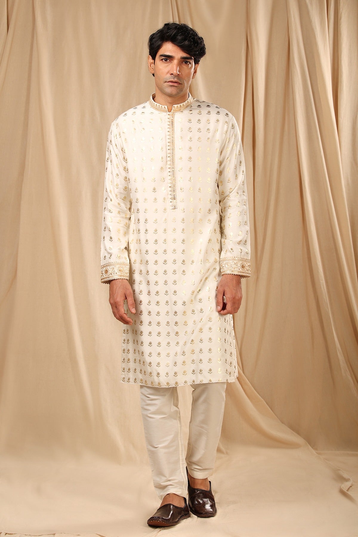 Ivory Wallflower Kurta Set