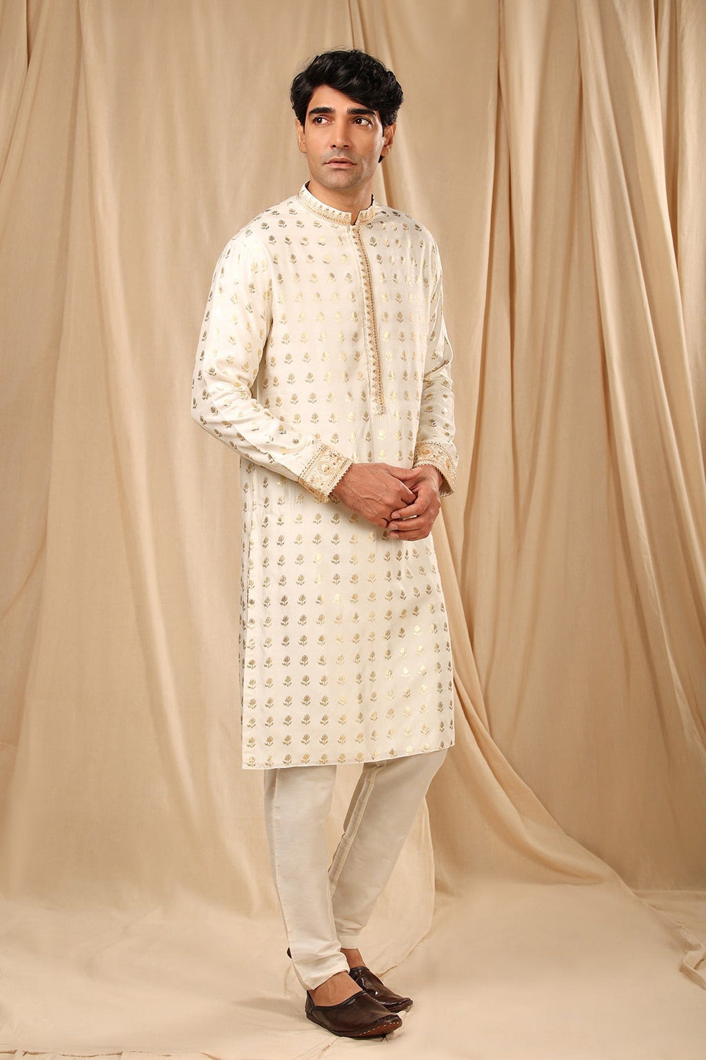 Ivory Wallflower Kurta