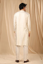 Ivory Wallflower Kurta Set