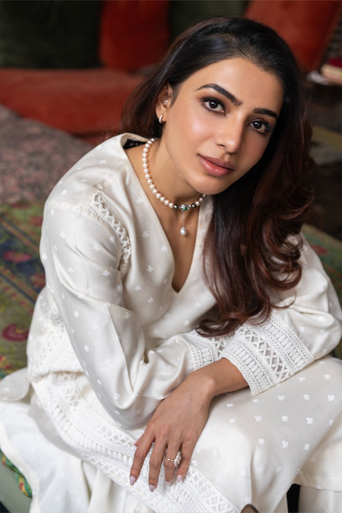 Ivory All Fours Kurta Set