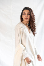 Ivory All Fours Kurta Set