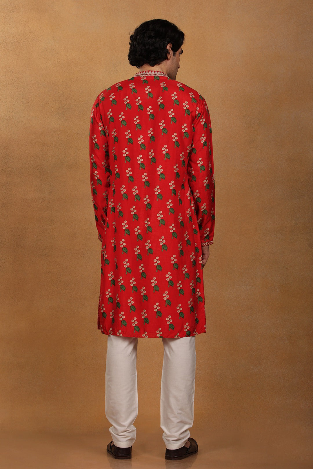 Red Cotton Candy Kurta