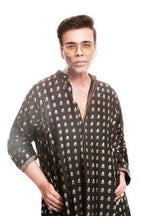 Black Wallflower Kurta Set