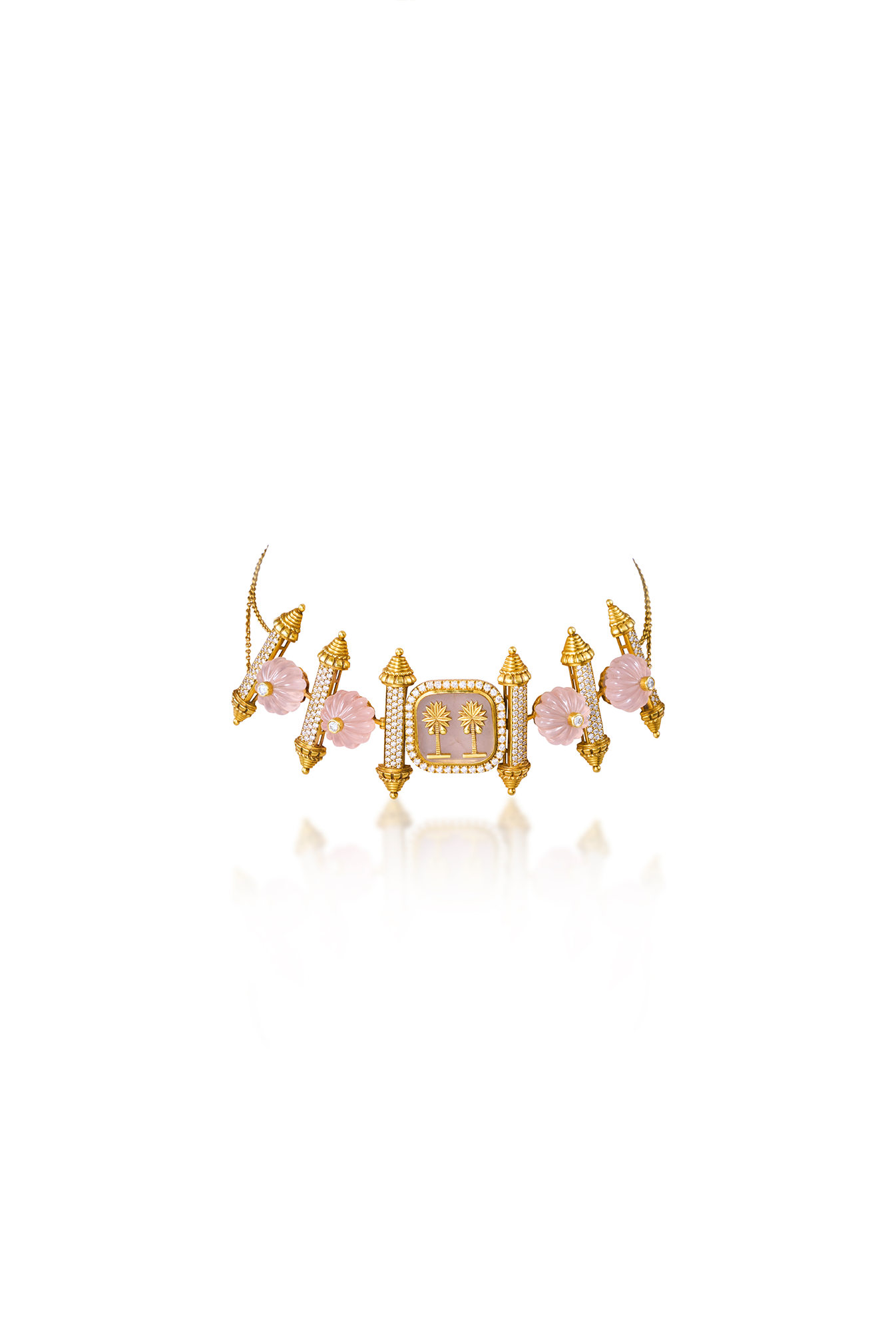Peach Please Neckpiece
