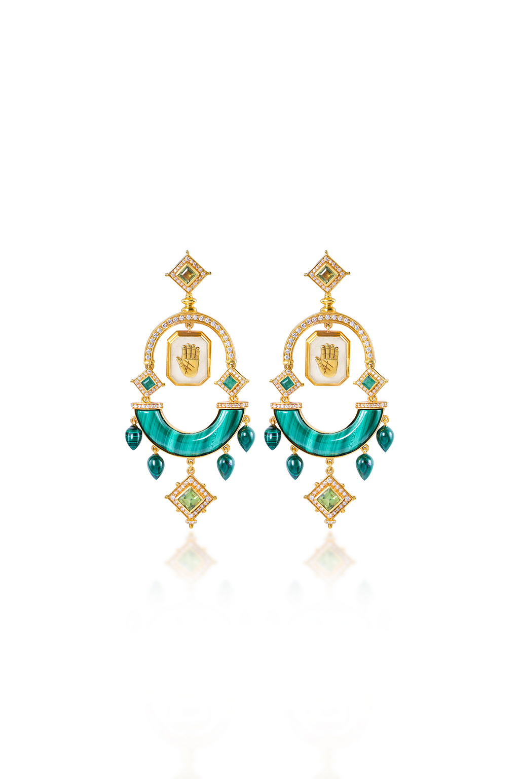 Chaand Phased Earrings