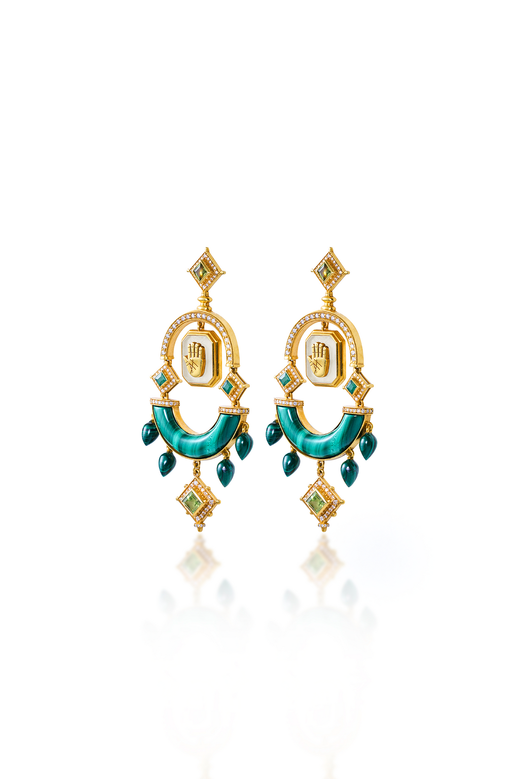 Chaand Phased Earrings