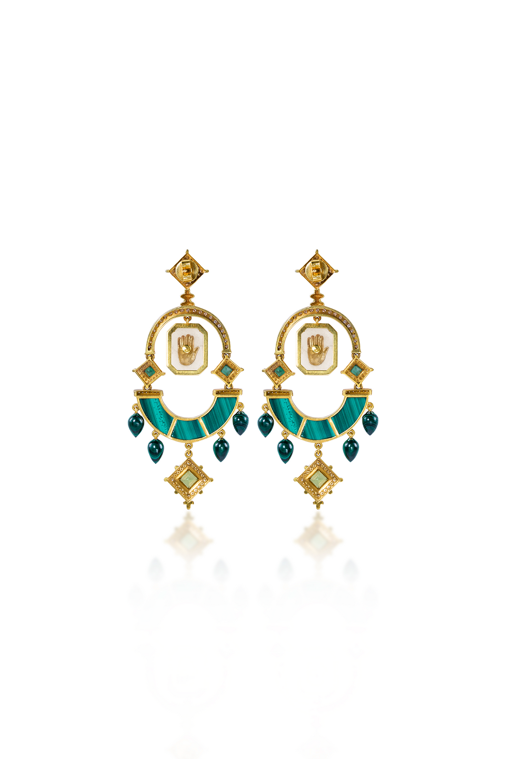 Chaand Phased Earrings