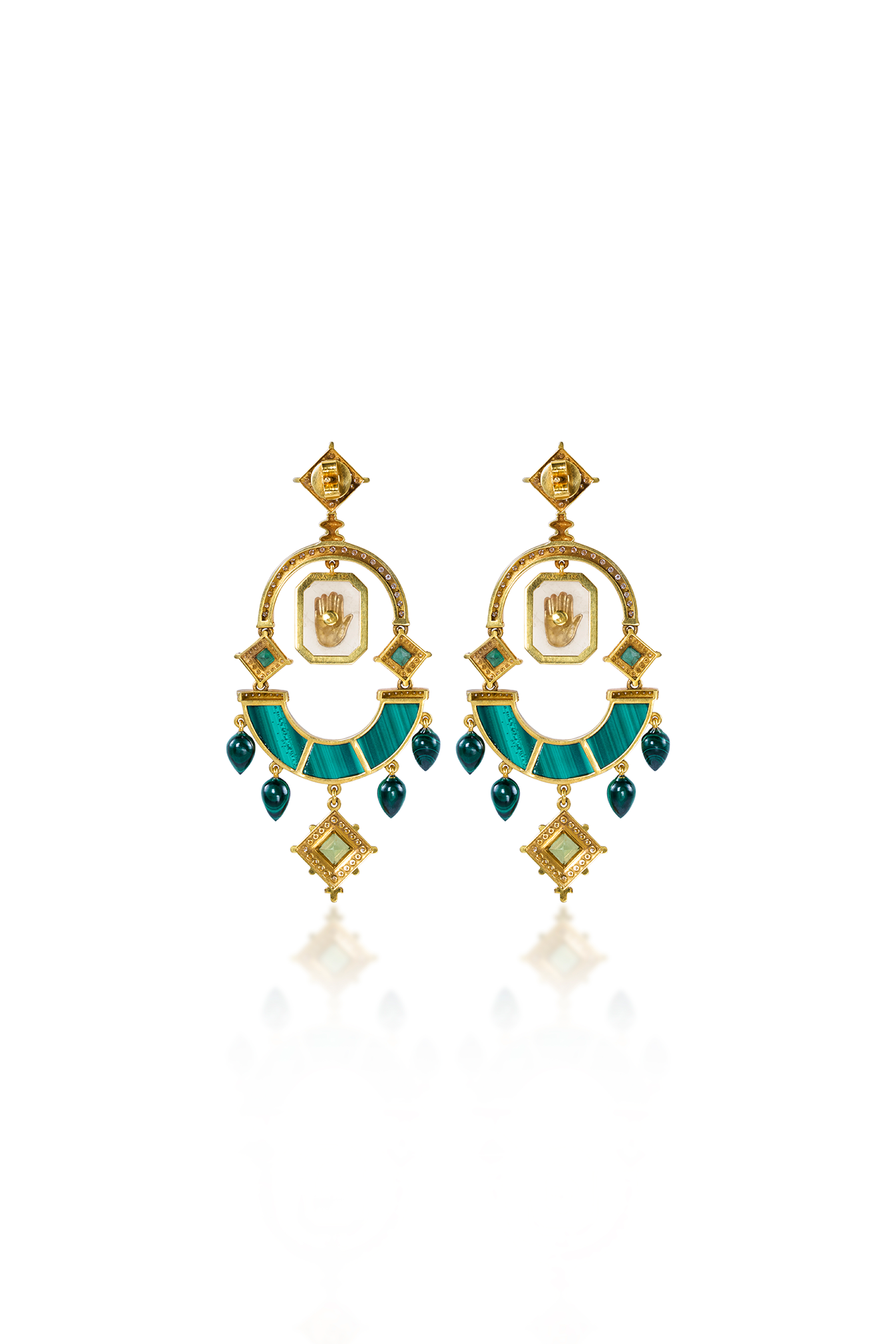 Chaand Phased Earrings