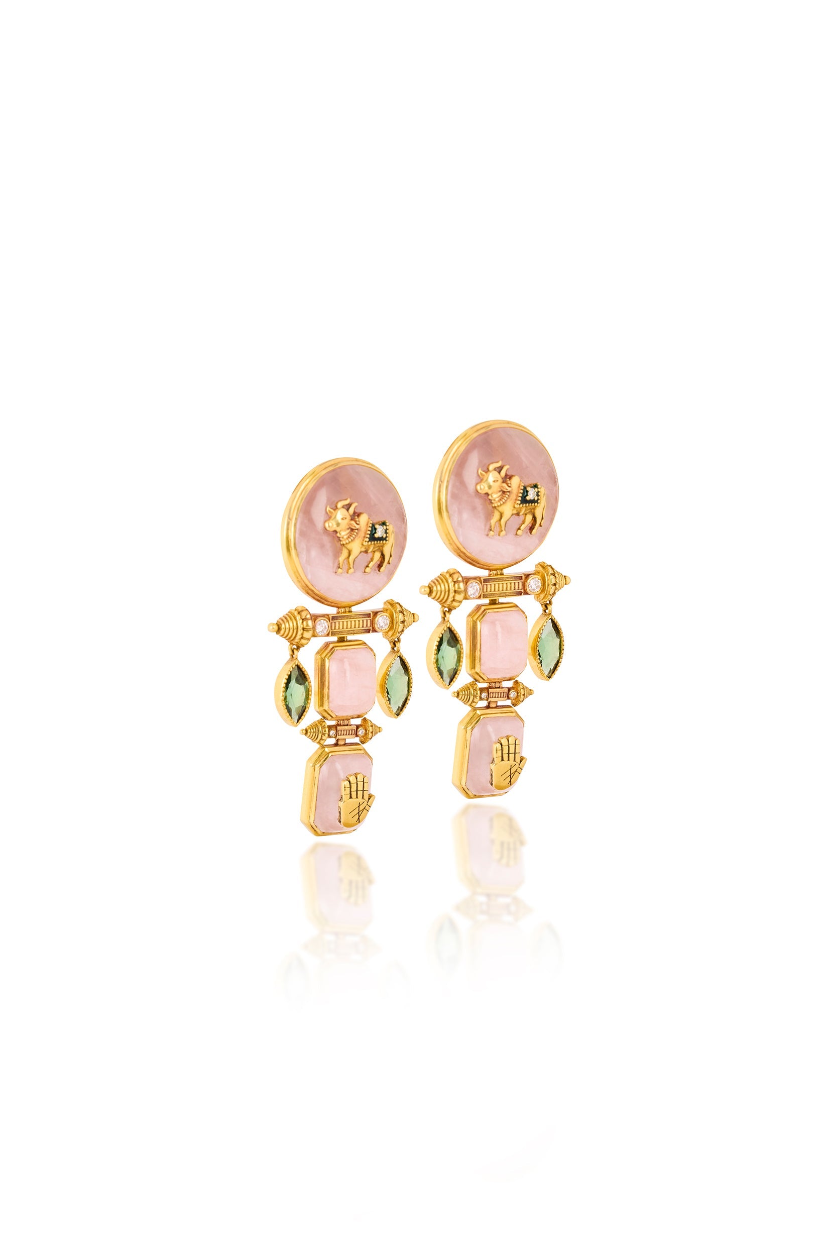 Gulaab Barfi Earrings
