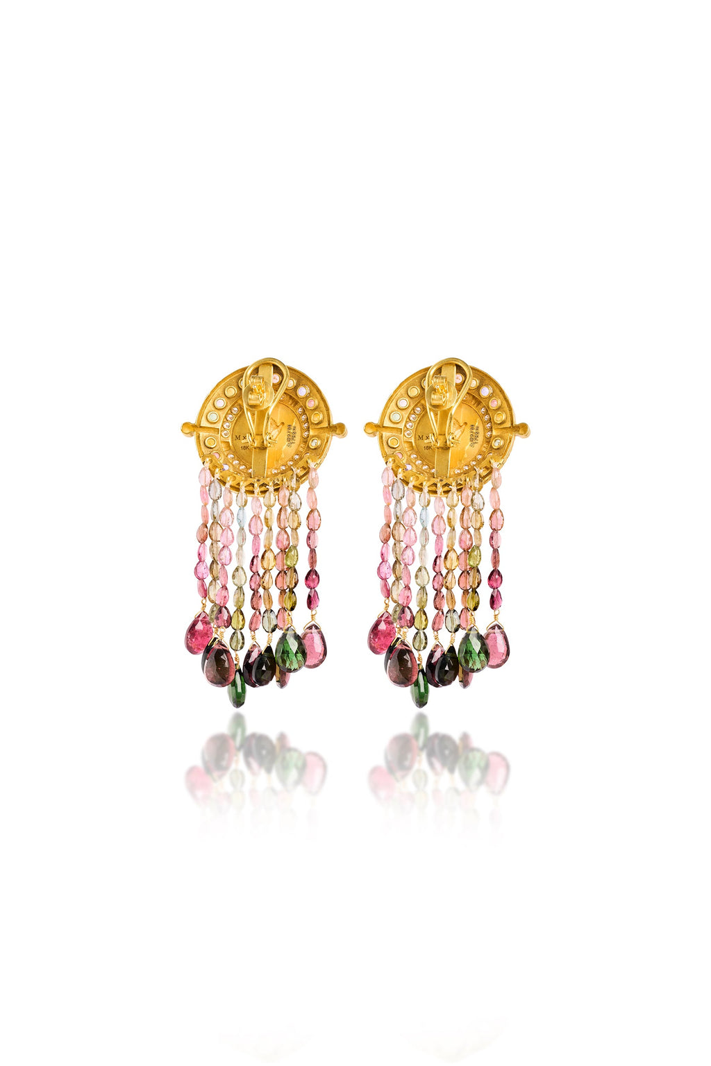 Watermelon Waterfall Earrings