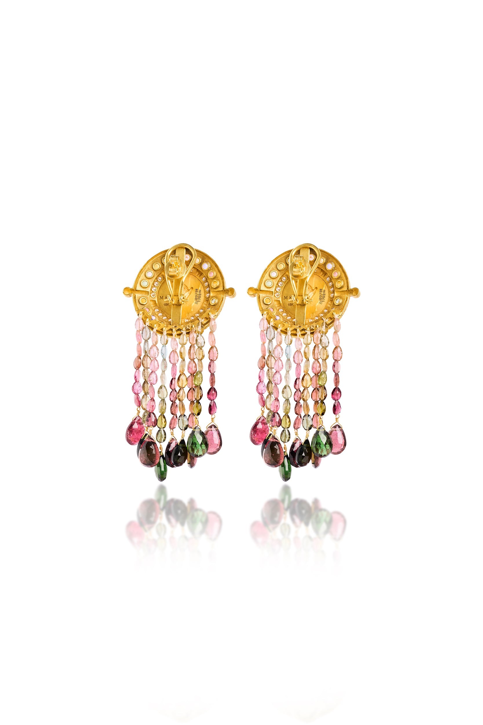 Watermelon Waterfall Earrings