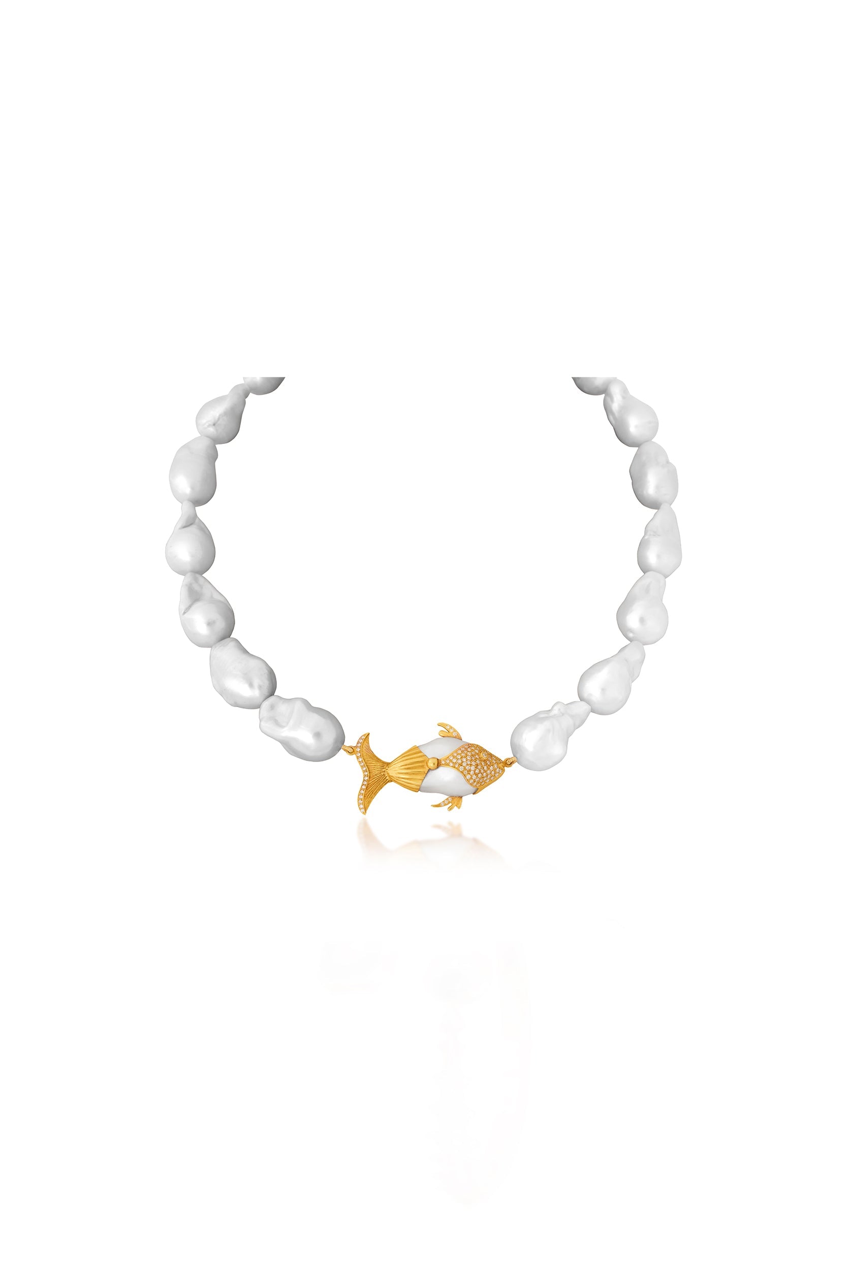 Popcorn Pearl Neckpiece