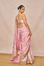 Baby Pink Whispering Saree