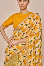 Vanilla Summermist Saree