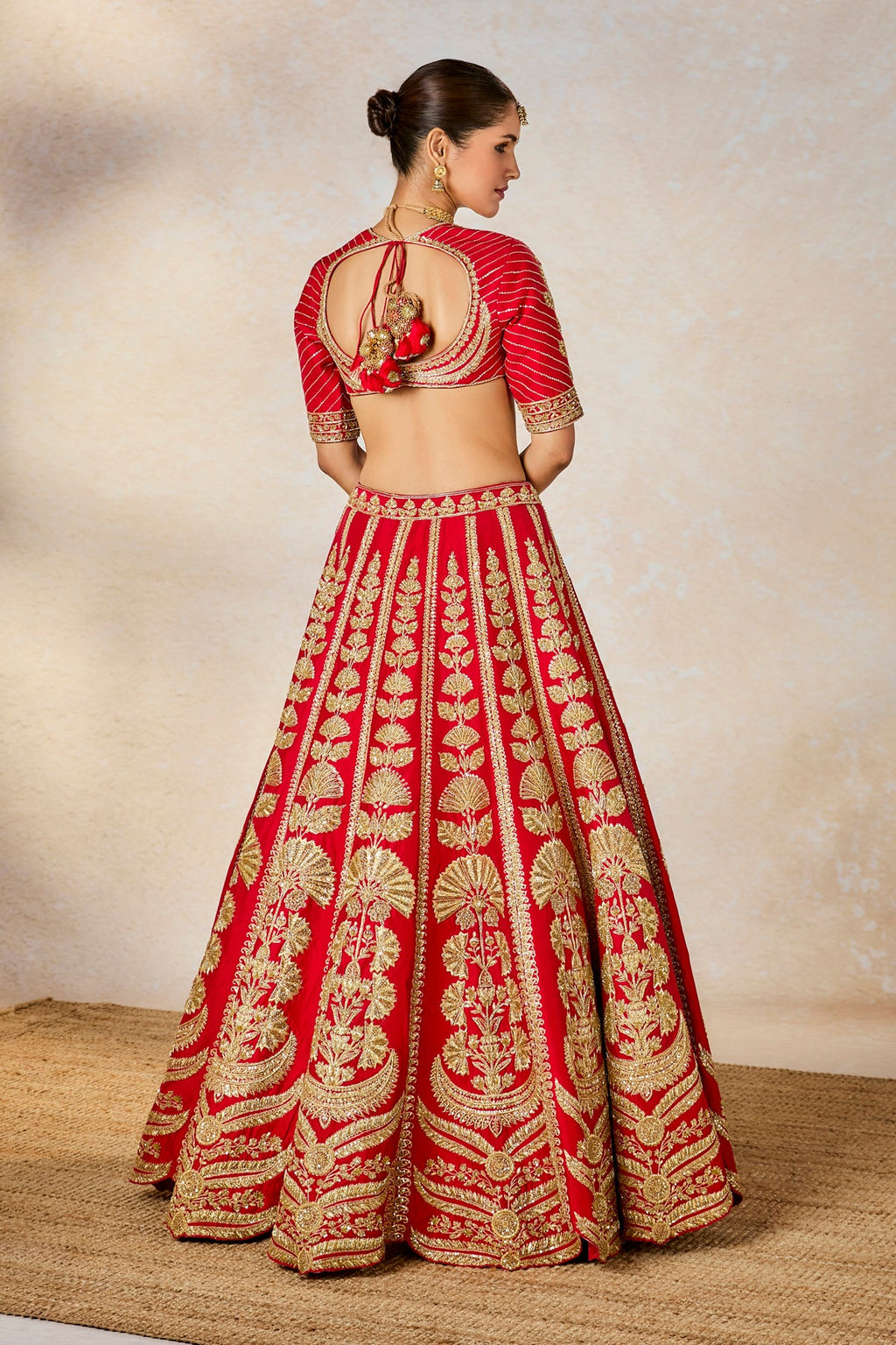 The Badami Halwa Lehenga
