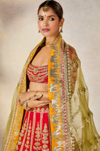 The Badami Halwa Lehenga