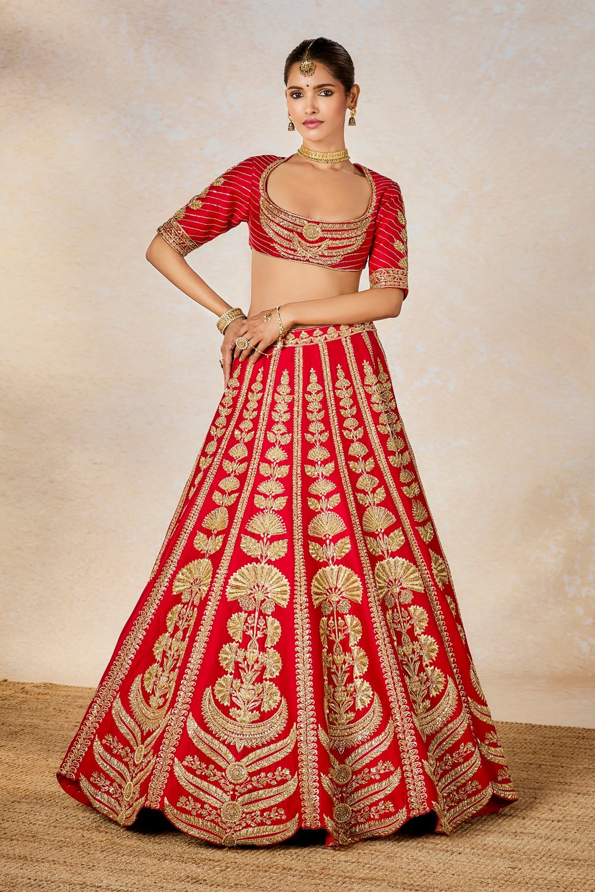 The Badami Halwa Lehenga