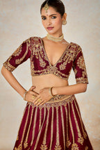  Anjeer Kalakand Lehenga set