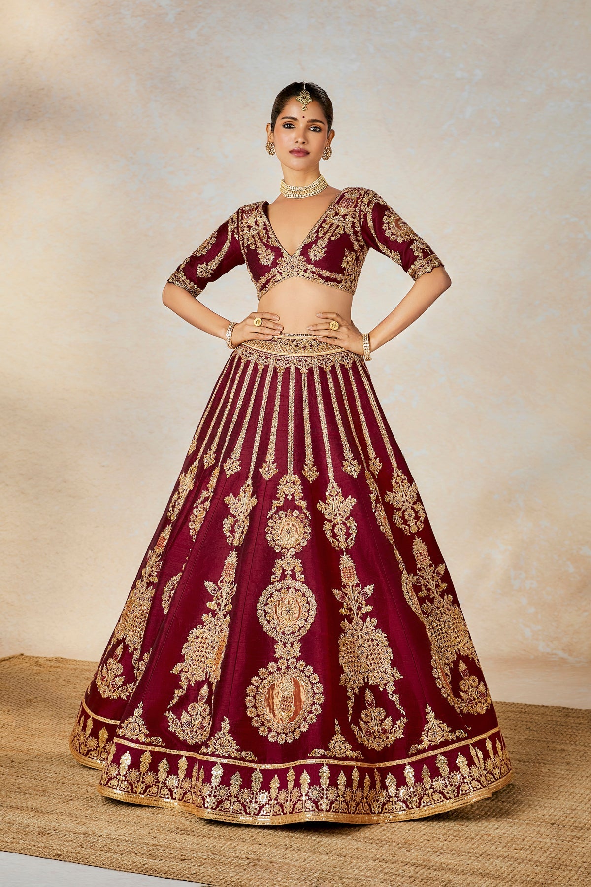  Anjeer Kalakand Lehenga set