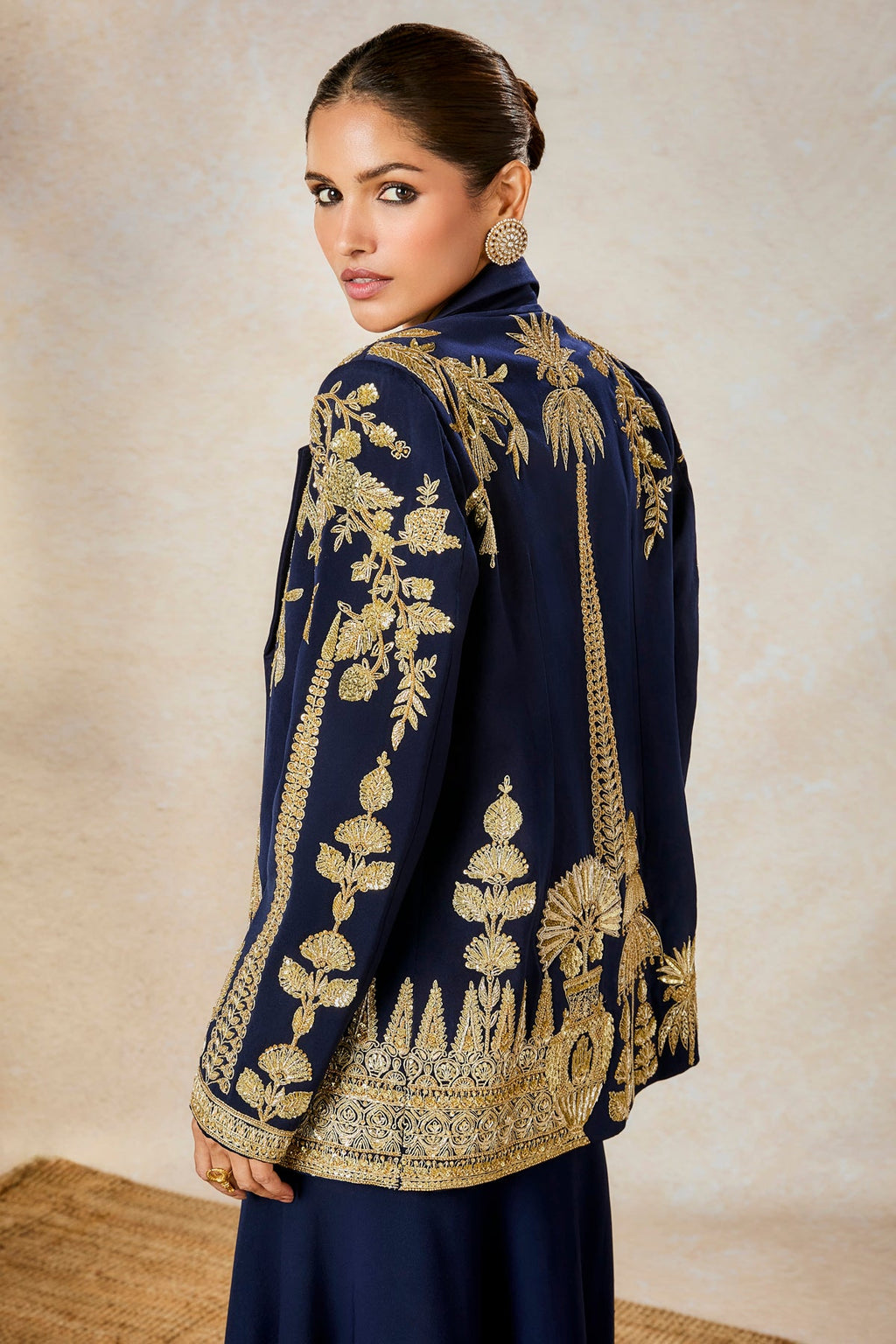 The Sanjh Bagh Blazer Set