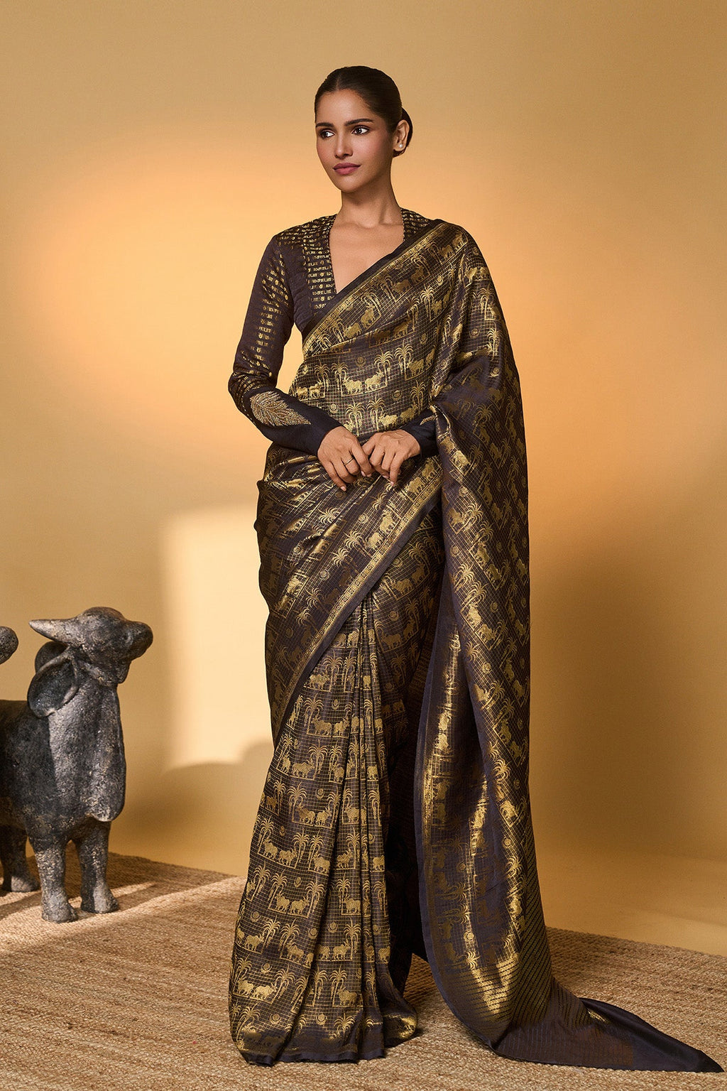 Soorma Chaand Chaukor Saree