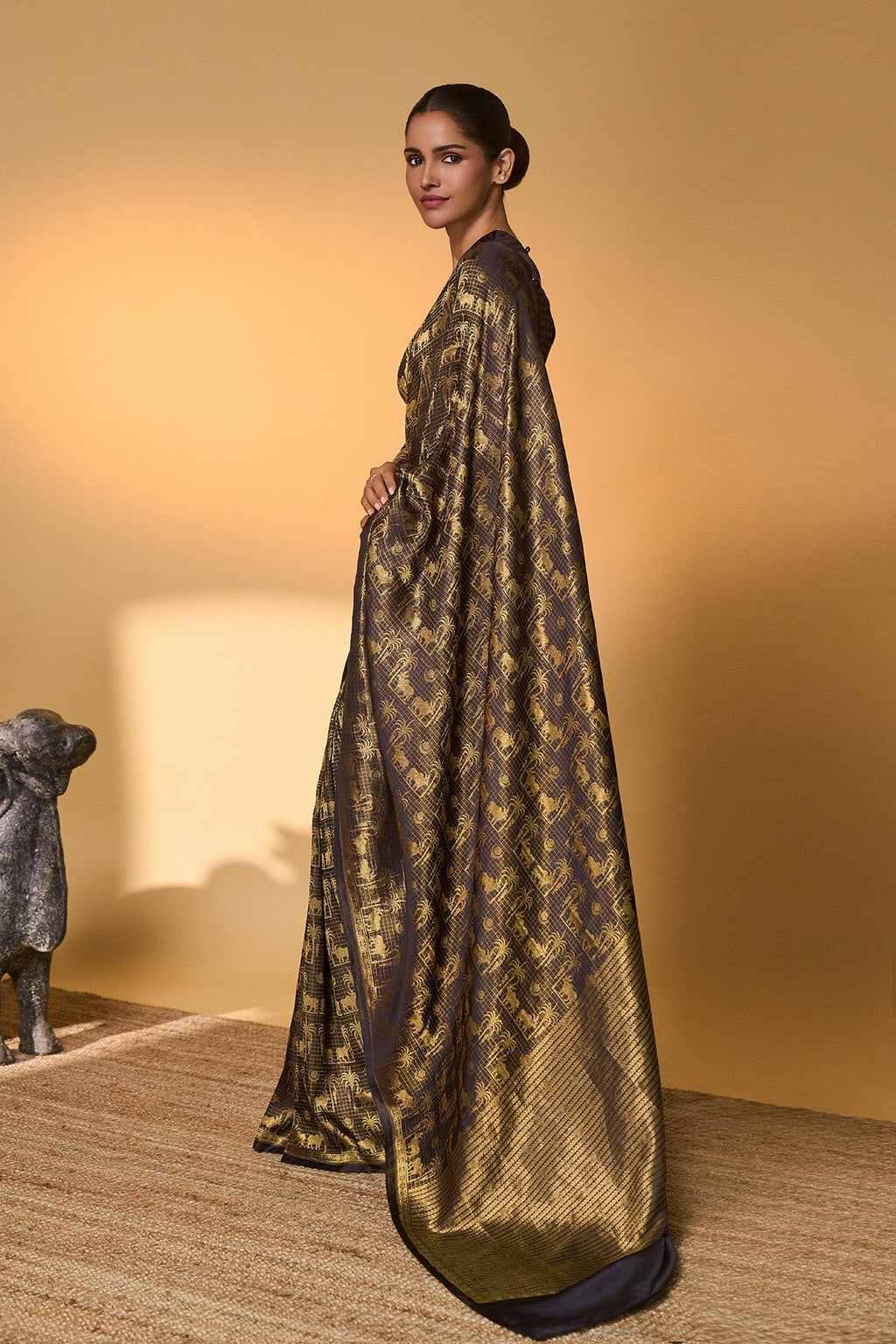 Soorma Chaand Chaukor Saree