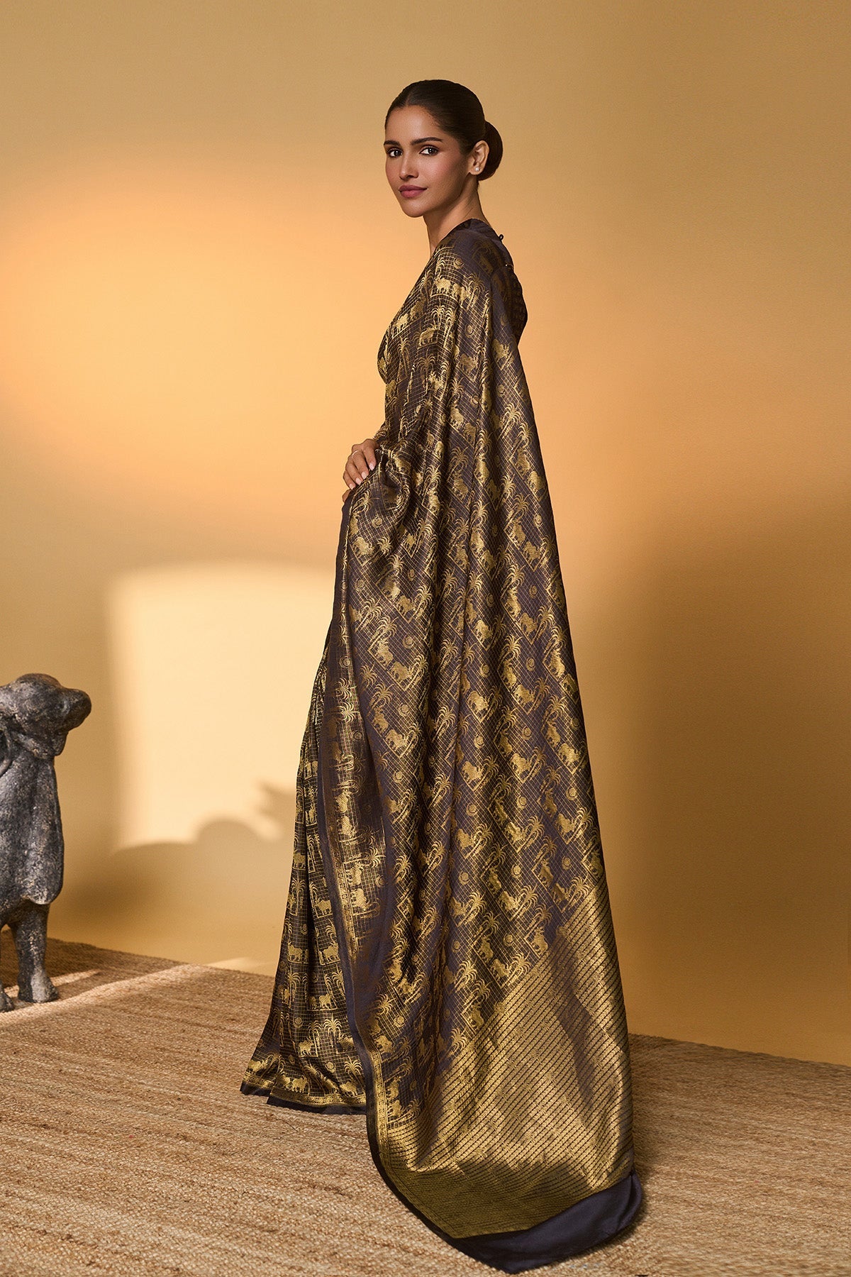 Soorma Chaand Chaukor Saree